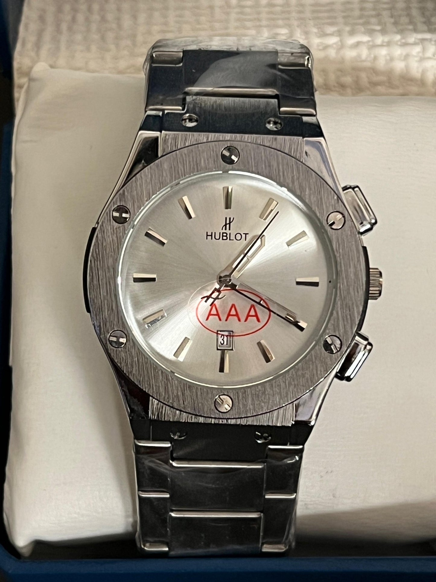 Hublot Geneve Silver Classic (Heavy Chain) - Mirano Wear