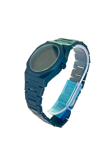 Original Black Arabic Aura Watch Full Black Dial in Fiber