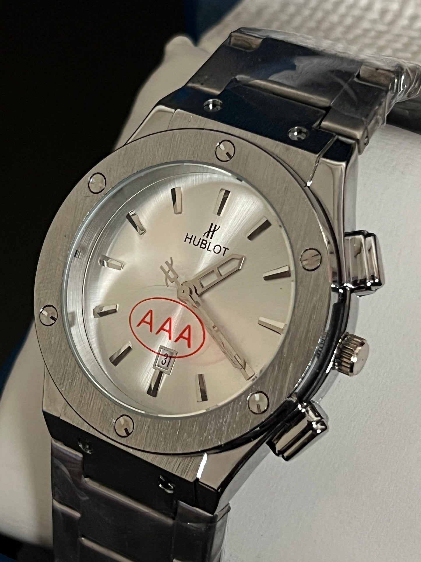 Hublot Geneve Silver Classic (Heavy Chain) - Mirano Wear