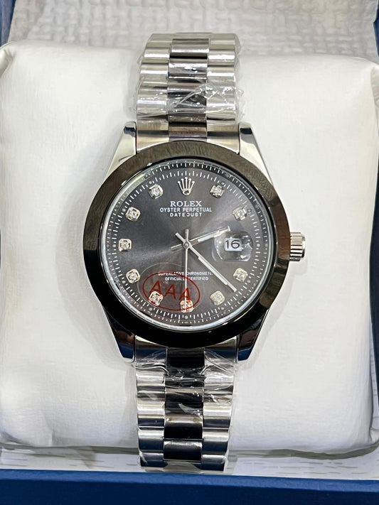 Rolex Two Tone Stone Model Dial (Black) - Mirano Wear